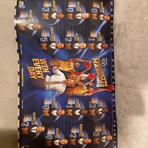 (2x) 2016 Marquette Men’s basketball poster.